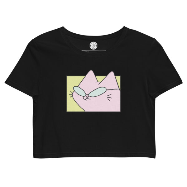 Bodega Cat Women's Crop Top - Image 2