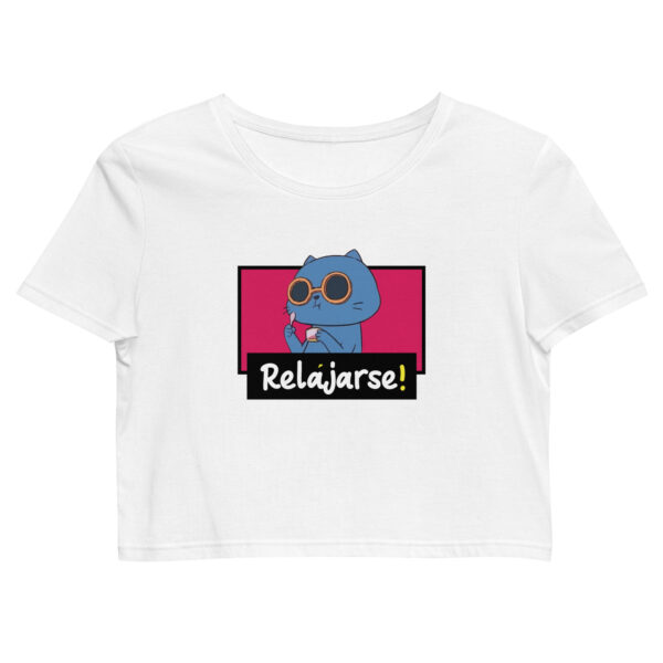 Relax Cat Women's Crop Top